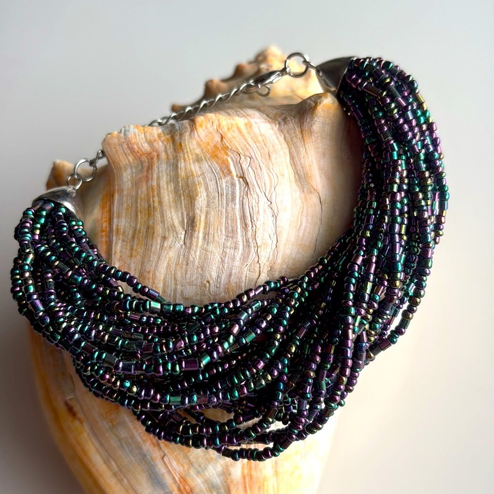 Seed Beaded Multicolor Bracelet